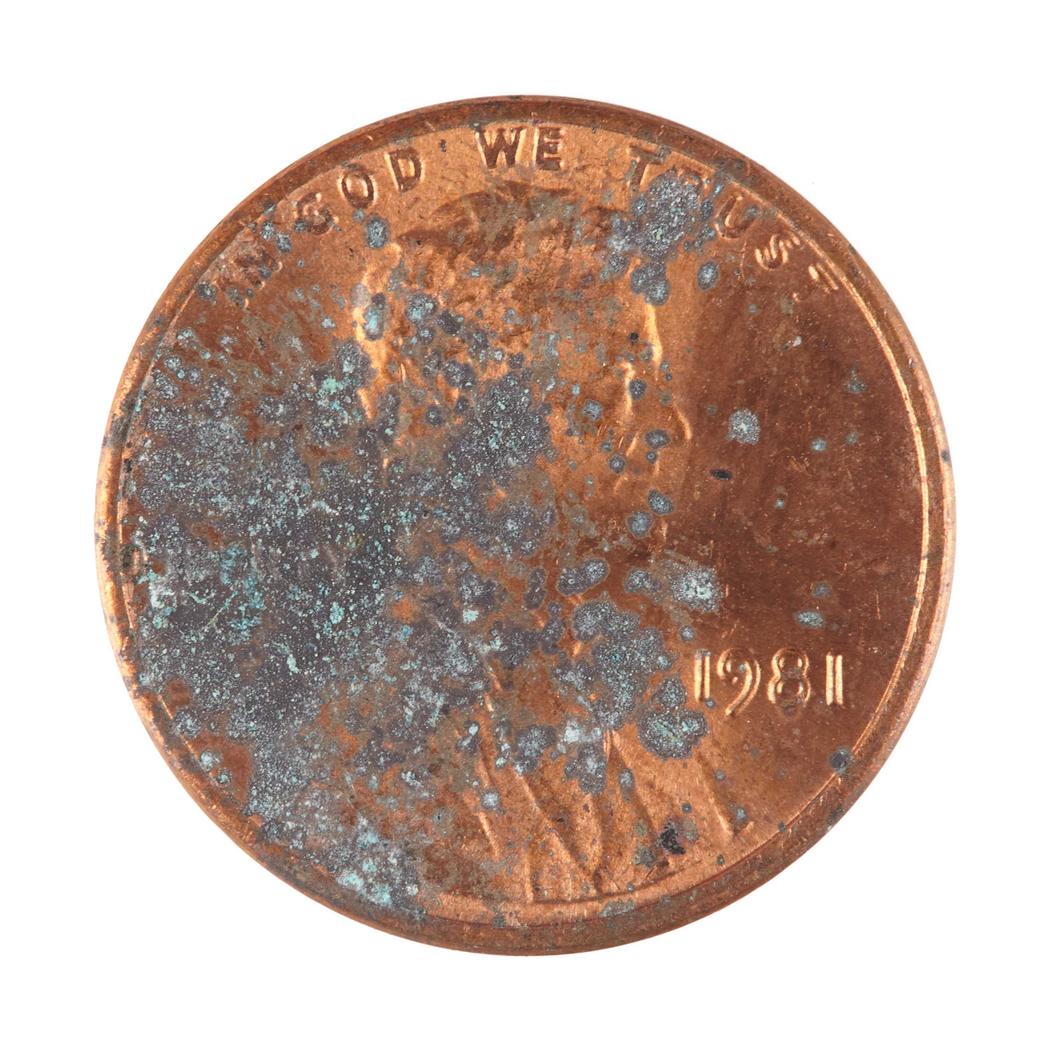 Cent #1047 – Verdigris silver-grey