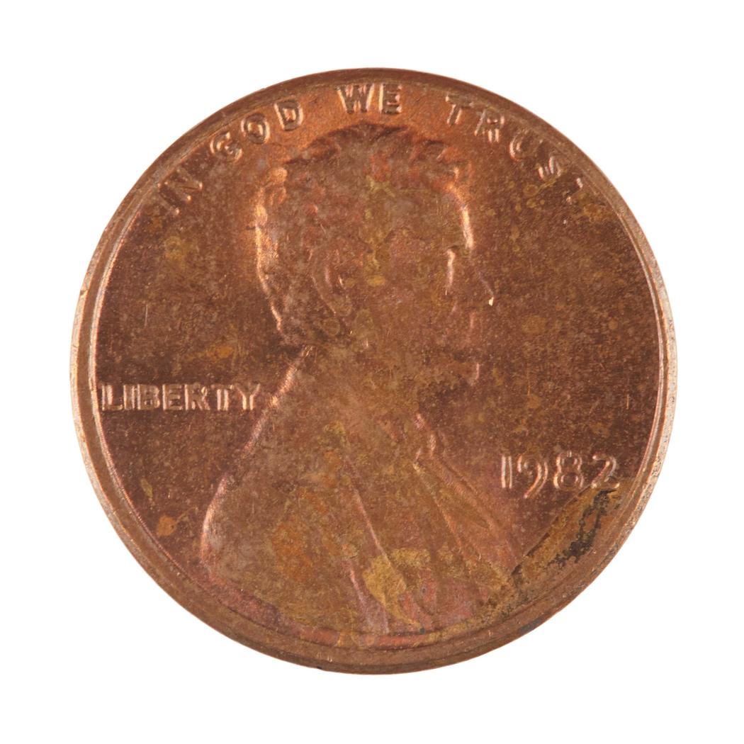 CENT #2594 – Gold Patina Minimum