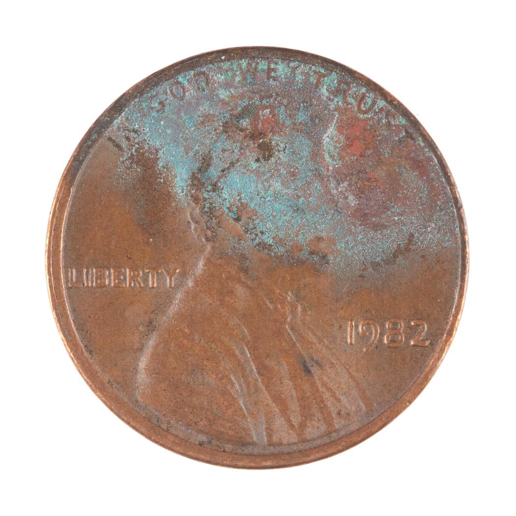 Cent #8641 – Verdigris bluish
