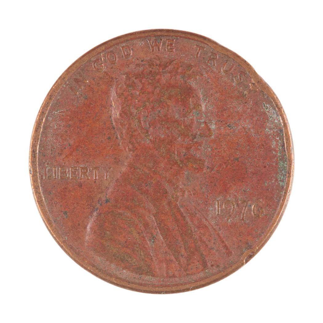 CENT #9427 – Full red patina