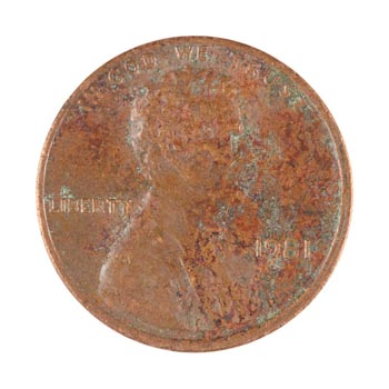 Cent #1268 – Heavy mineralization