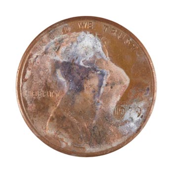 White Drips & Streaks example – Cent #1965