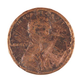 Vandalized example – Cent #2023
