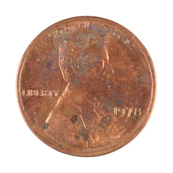 CENT #587 – Blue-gold sheen