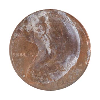 CENT #9627 – White streaks across portrait
